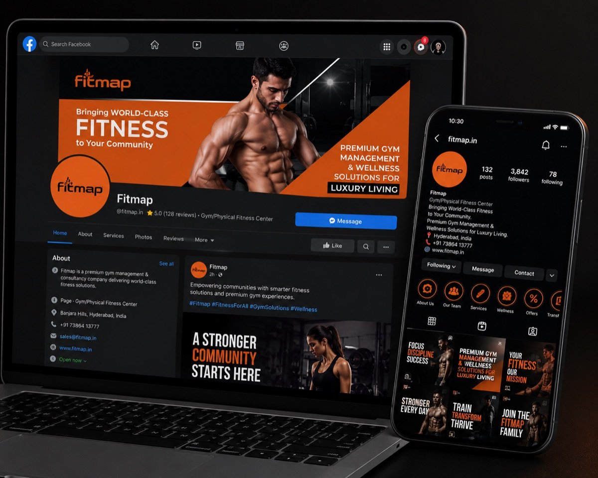 Fitmap — Gym Brand & Digital Presence