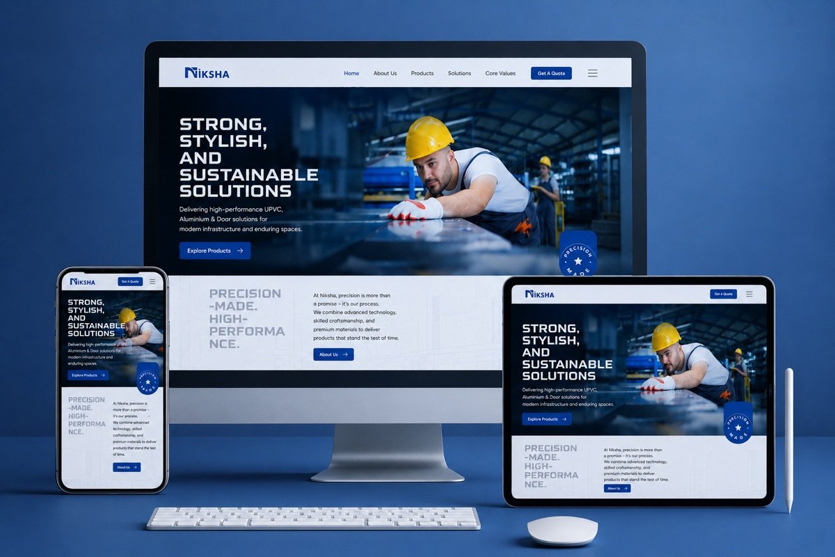 Niksha Industries — Brand & Business Website