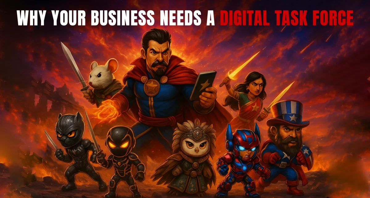Why Your Business Needs a Digital Task Force - Technical Avengers