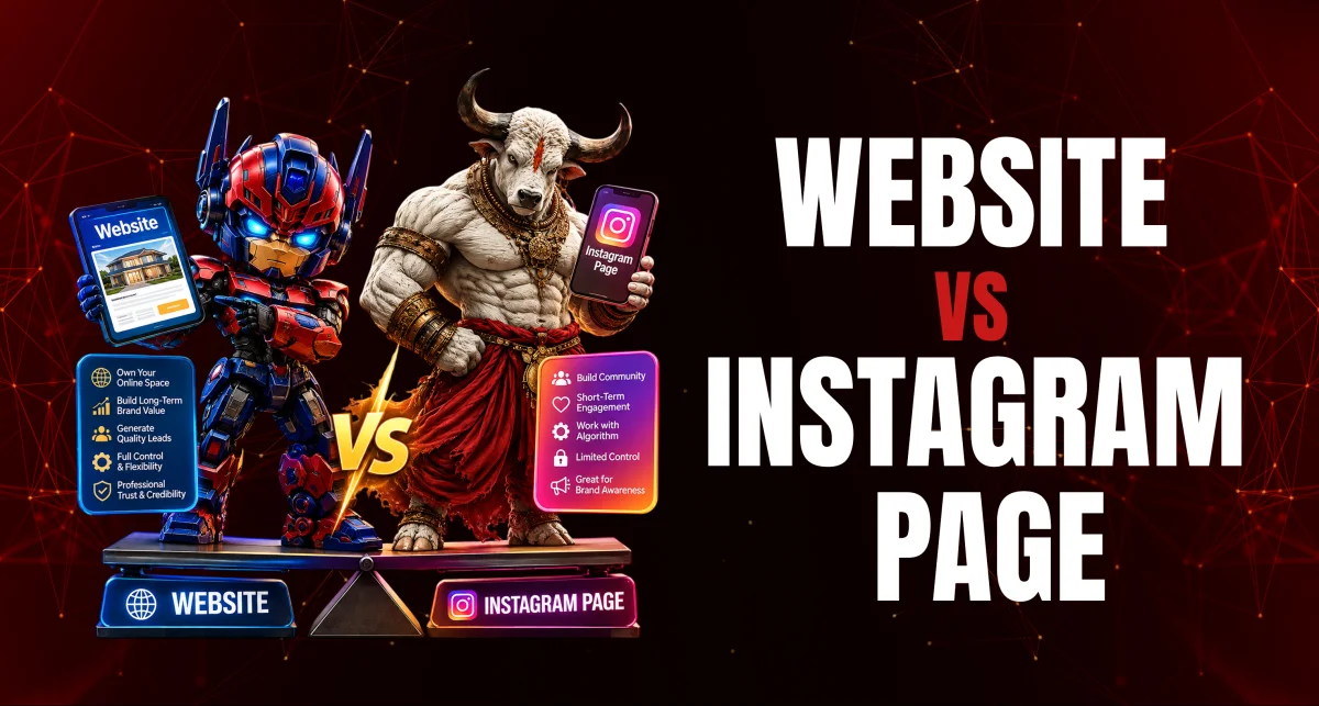 Website vs Instagram Page: What Should You Build First?