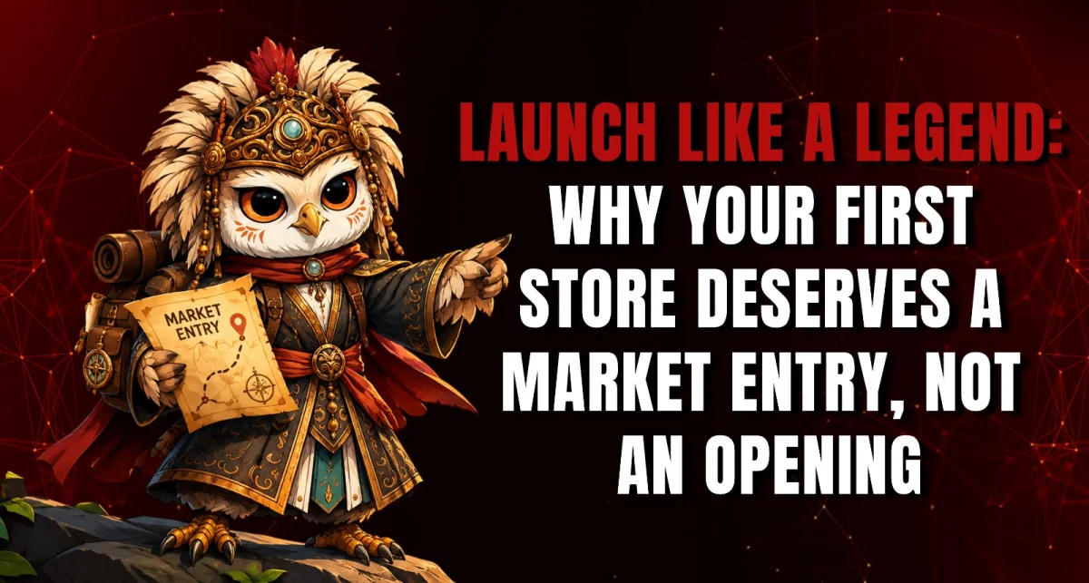 Launch Like a Legend: Why Your First Store Deserves a Market Entry, Not an Opening
