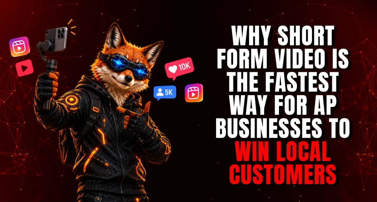 Why Short Form Video Is the Fastest Way for AP Businesses to Win Local Customers
