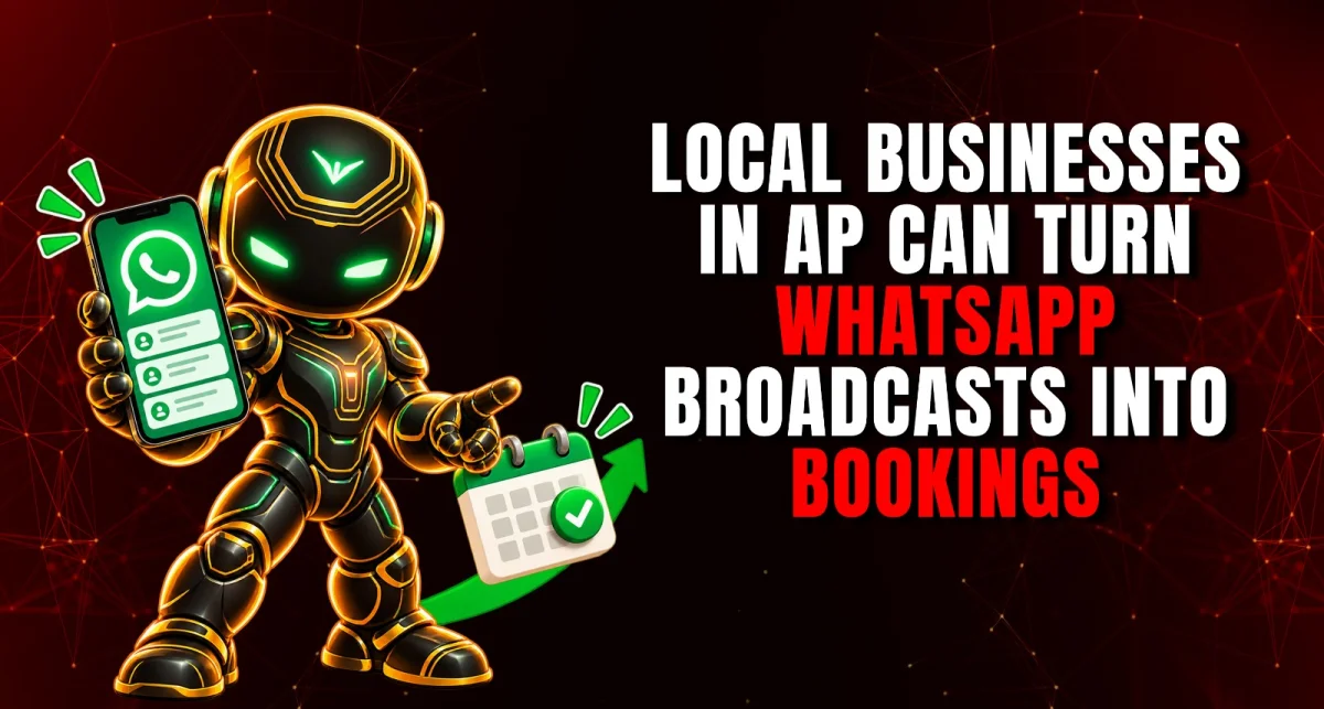 How Local Businesses in AP Can Turn WhatsApp Broadcasts Into Bookings