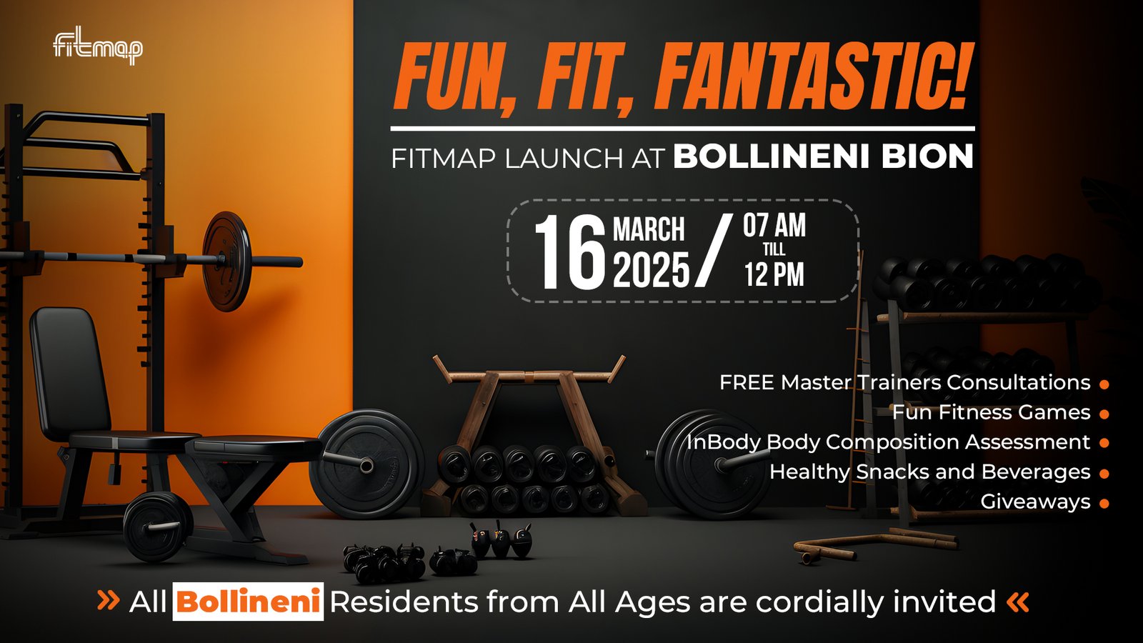 Fitmap Gym campaign banner