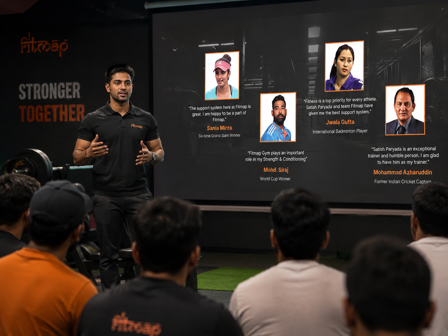 Fitmap Gym sales pitching