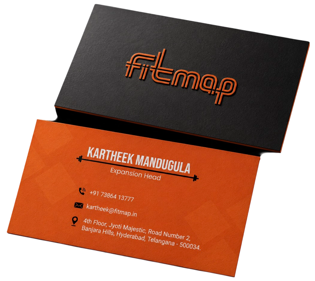 Fitmap Gym visiting card