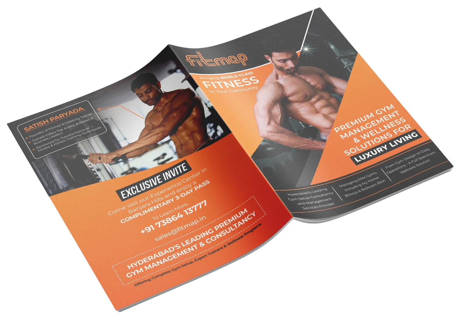 Fitmap Gym magazine cover