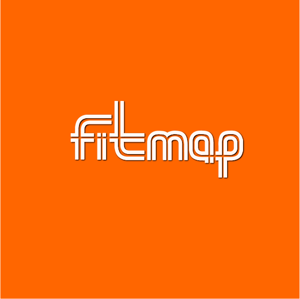 Fitmap Gym logo lockup
