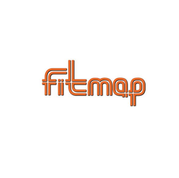 Fitmap Gym logo lockup