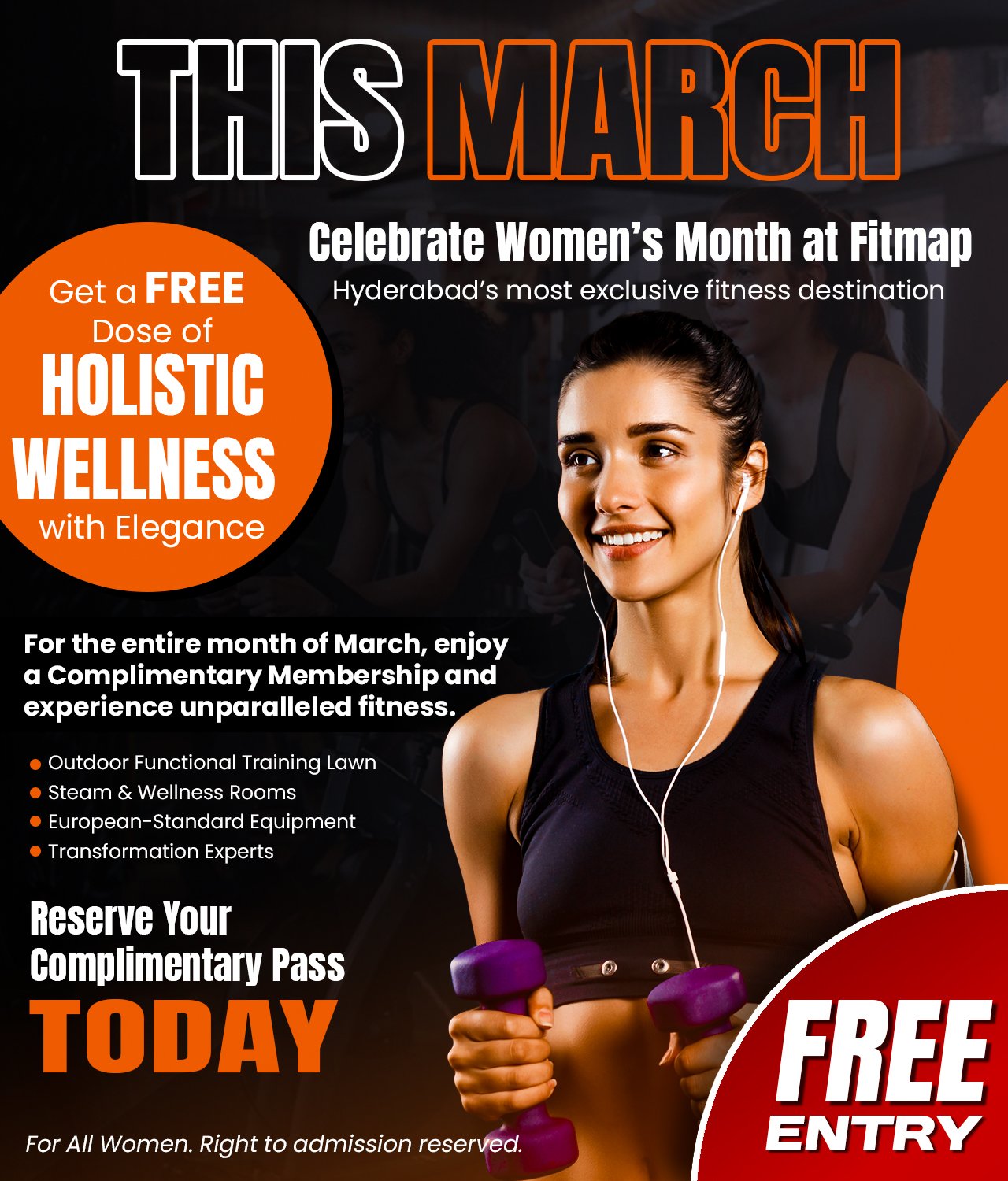 Fitmap Gym social media design